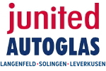 Logo <b>junited AUTOGLAS Solingen</b><br>TV geprfter Autoglas Fachbetrieb</br>